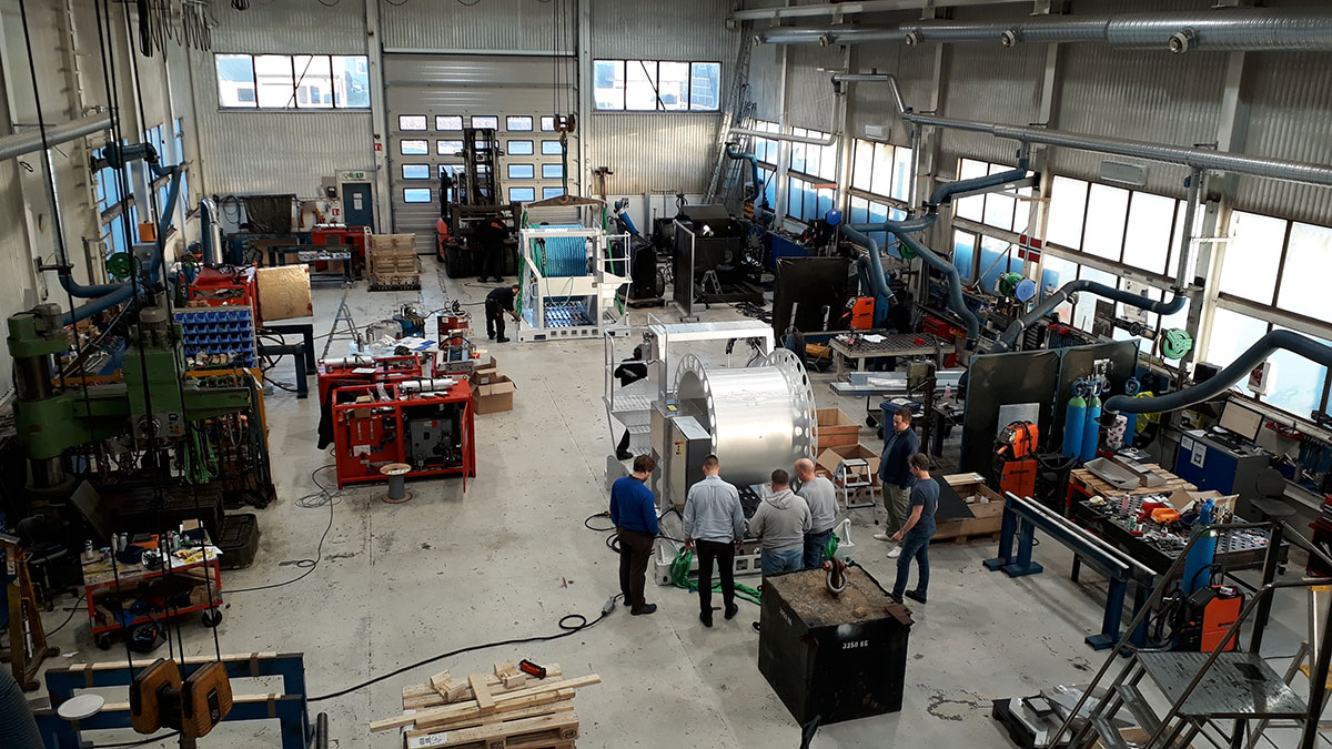 Large Scale Manufacturing and Testing Facility at Henriiksen